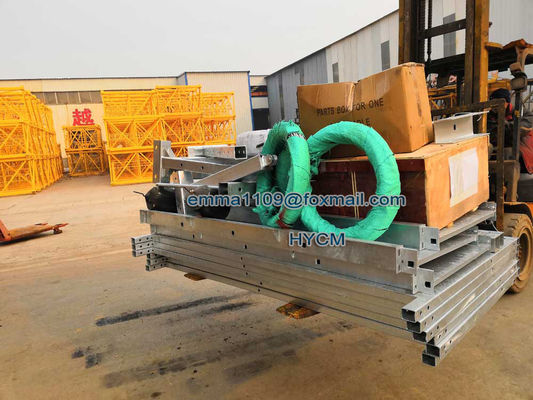 پلتفرم های کاری معلق زلپ فولاد آلومینیوم 250kg 500kg 630kg 800kg Cap 3 فاز 220/380V