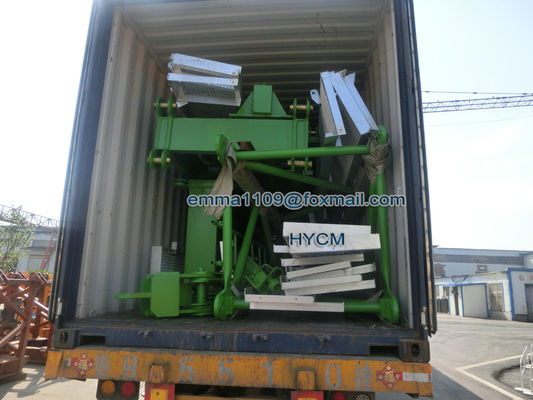 QTZ125 (6515) جرثقیل برج ساختمان 10t بار 50m ارتفاع قیمت