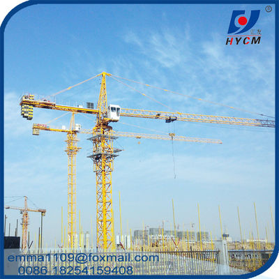 TC6012 خود بلند کردن کرین برج Topkit Double Top Slewing Type 6T بار