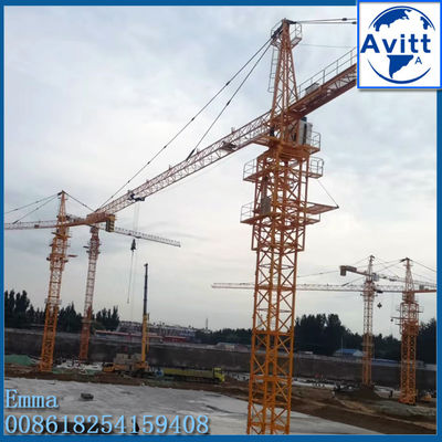 TC5612 جرثقیل برج الکتریکی 56m Jib 1.2t بار ثابت نوع هزینه