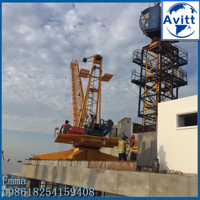 QD1515 3 تن جرثقیل درریک برای بلند کردن مواد با مکانیسم لوفینگ