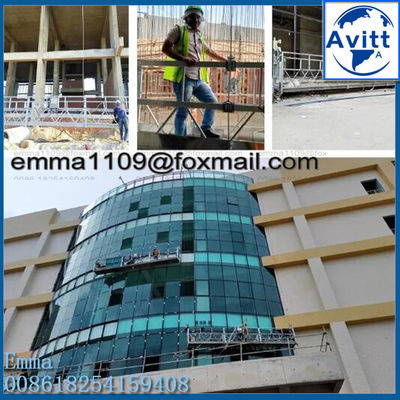 Zlp 800 7.5mtr پوشش پلت فرم داربست آلیزه ارتفاع کار 100mtr مجموعه کامل