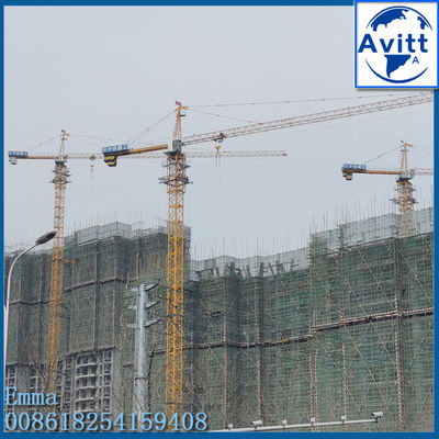 4T چکش سر انواع Qtz40 4807 برج جرثقیل قیمت برای ساختمان های 60m